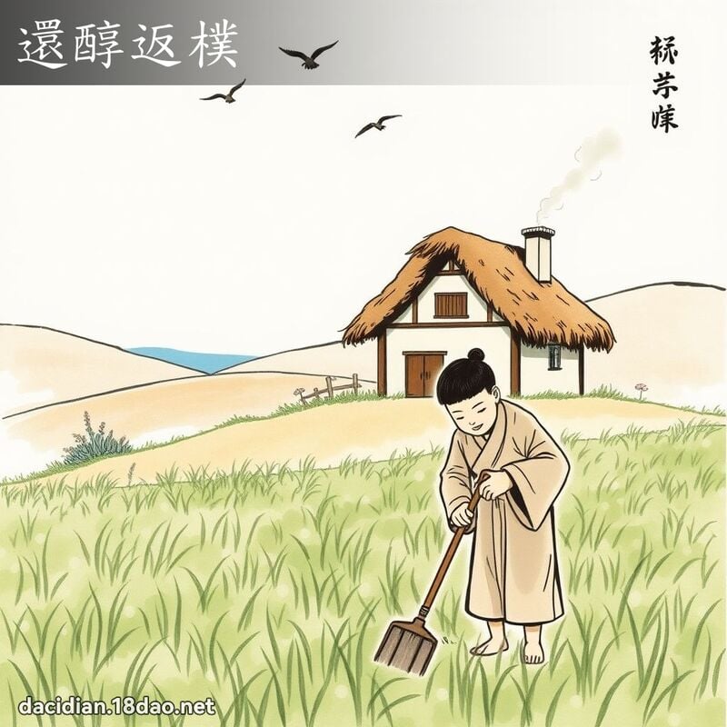 還醇返樸 配图