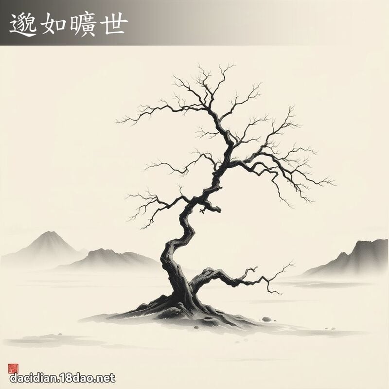 邈如曠世 配图