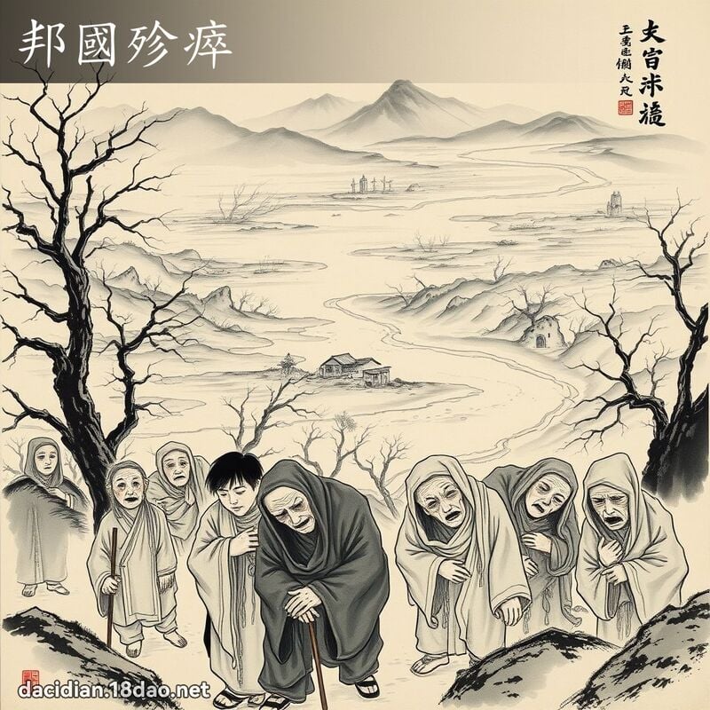 邦國殄瘁 配图
