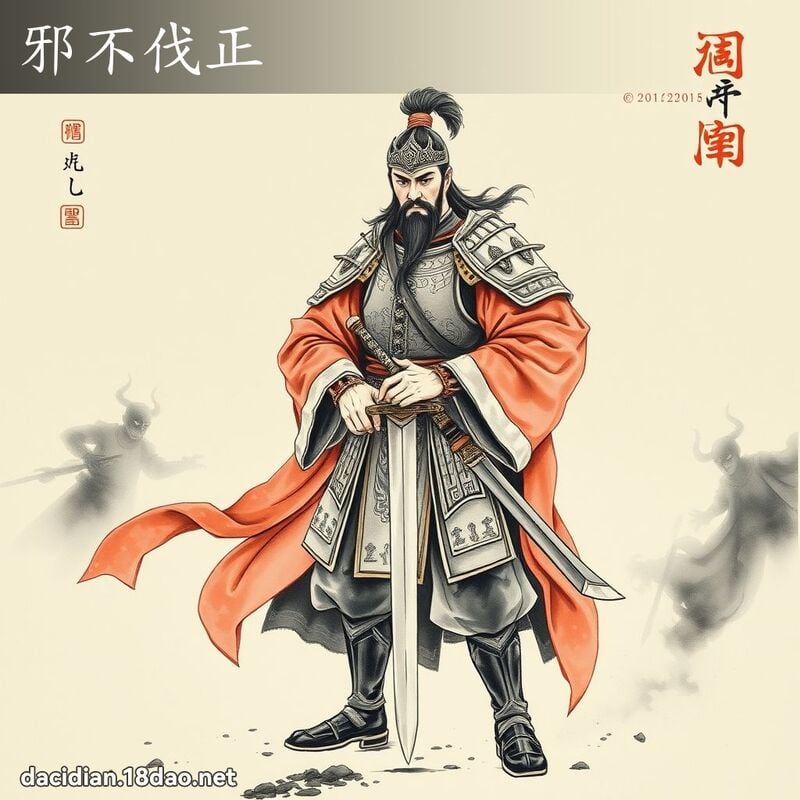 邪不伐正 配图