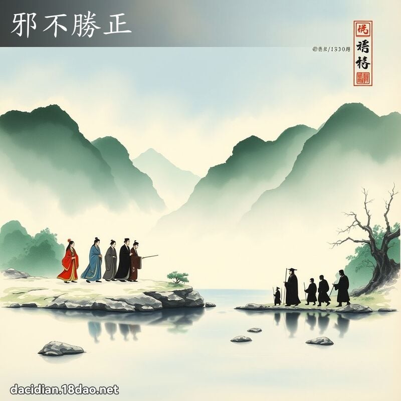 邪不勝正 配图