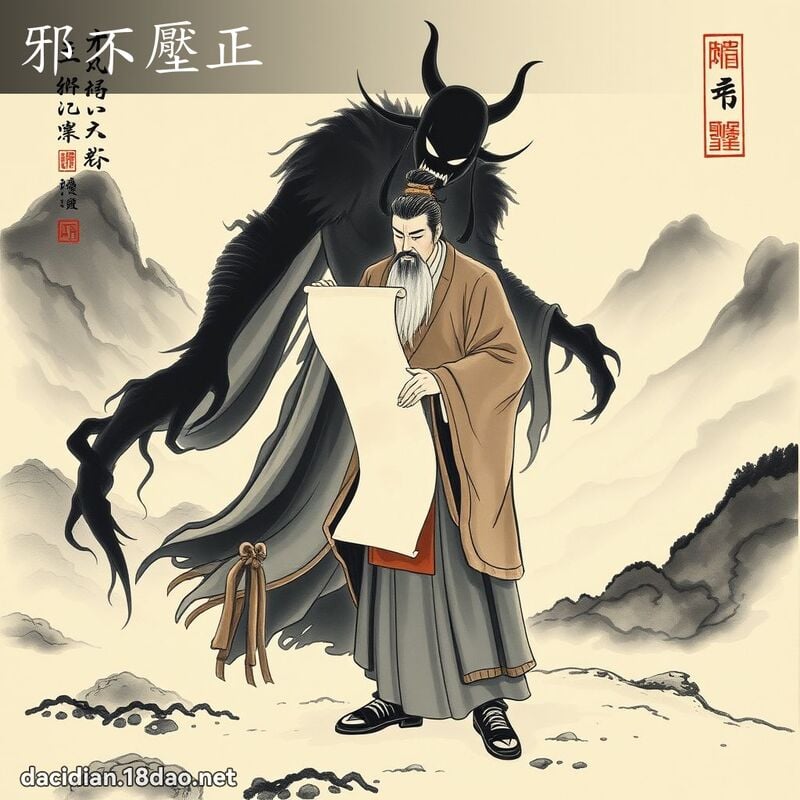 邪不壓正 配图