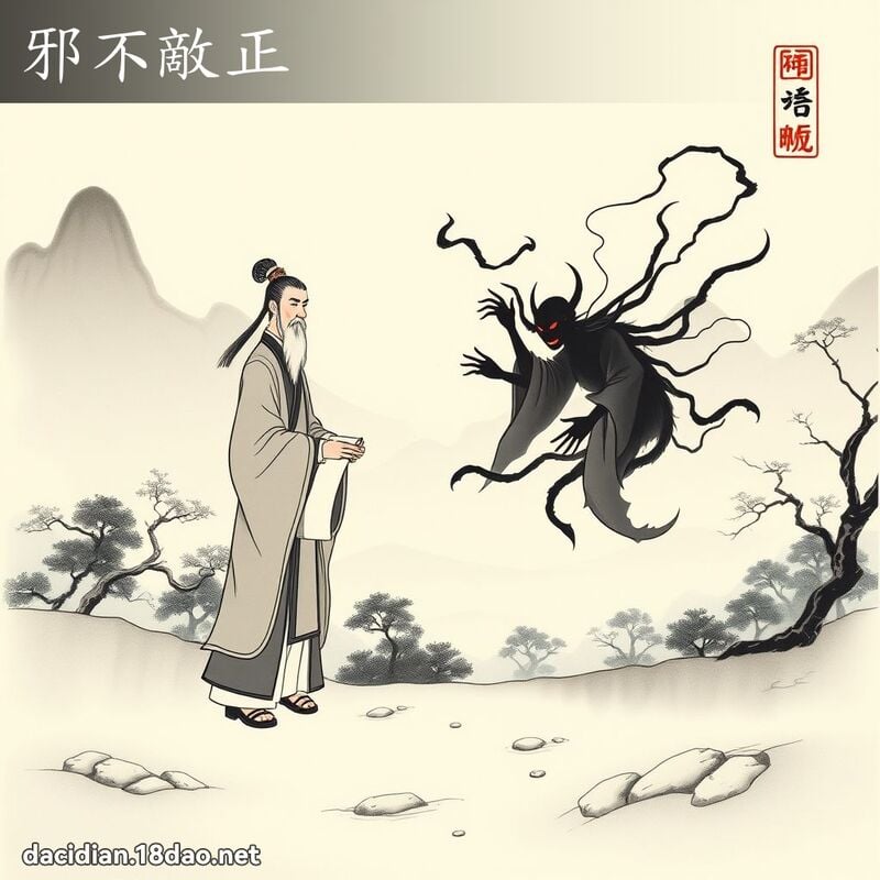邪不敵正 配图