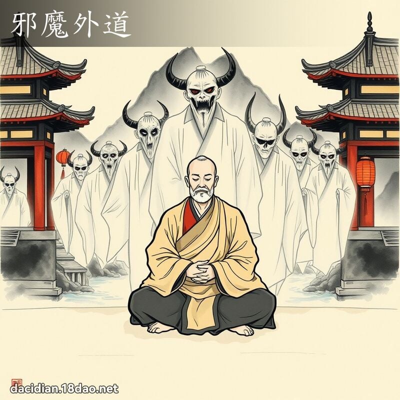邪魔外道 配图