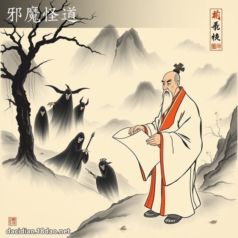 邪魔怪道 配图