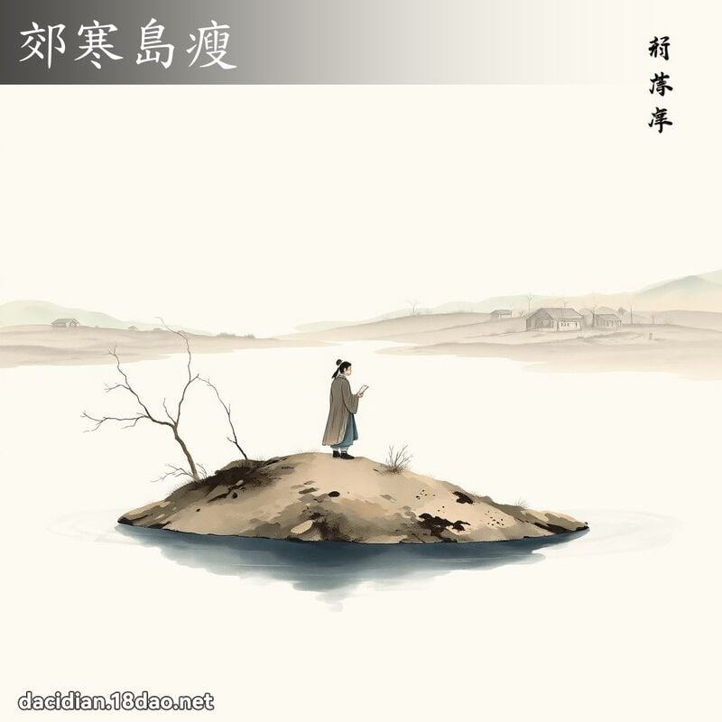 郊寒島瘦 配图