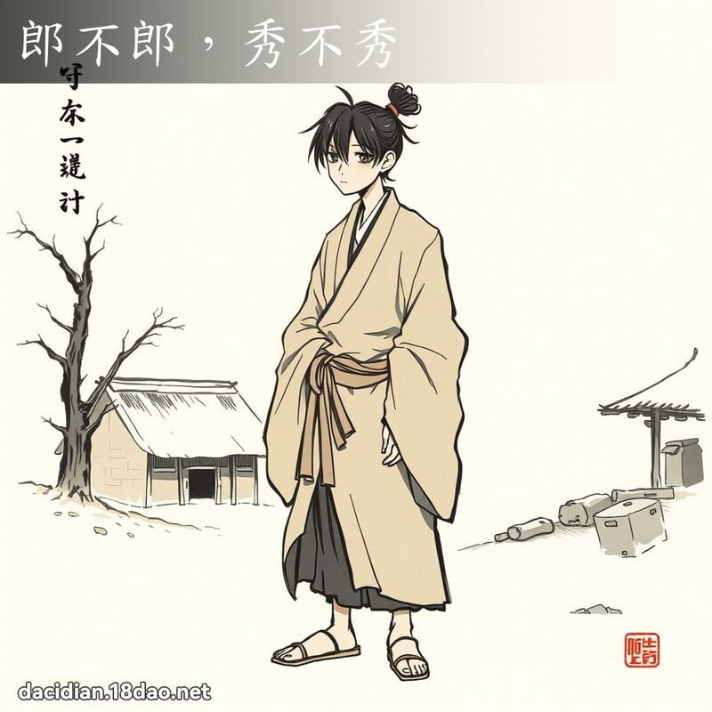 郎不郎,秀不秀 配图