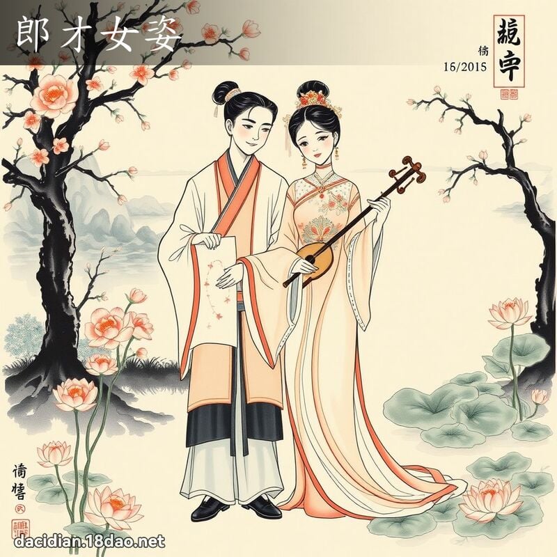 郎才女姿 配图