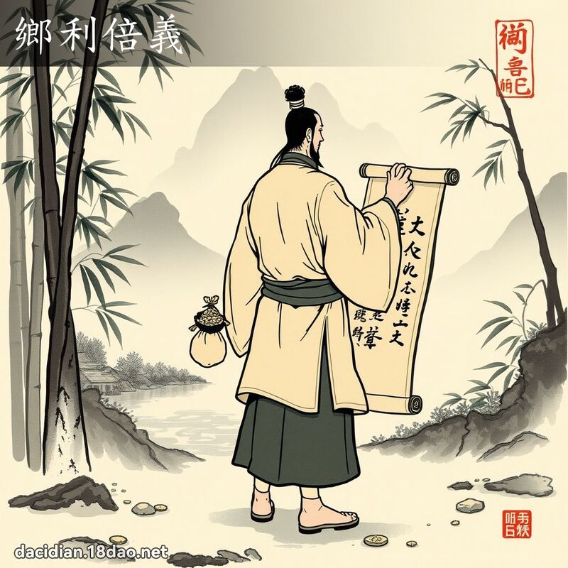 鄉利倍義 配图