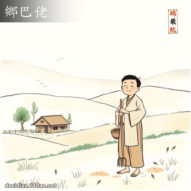 鄉巴佬 配图