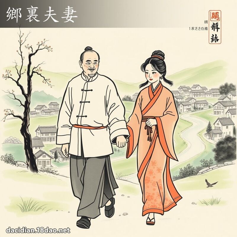 鄉裏夫妻 配图