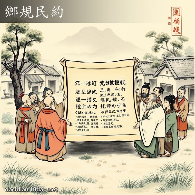 鄉規民約 配图