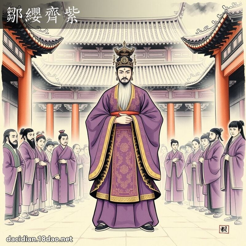 鄒纓齊紫 配图