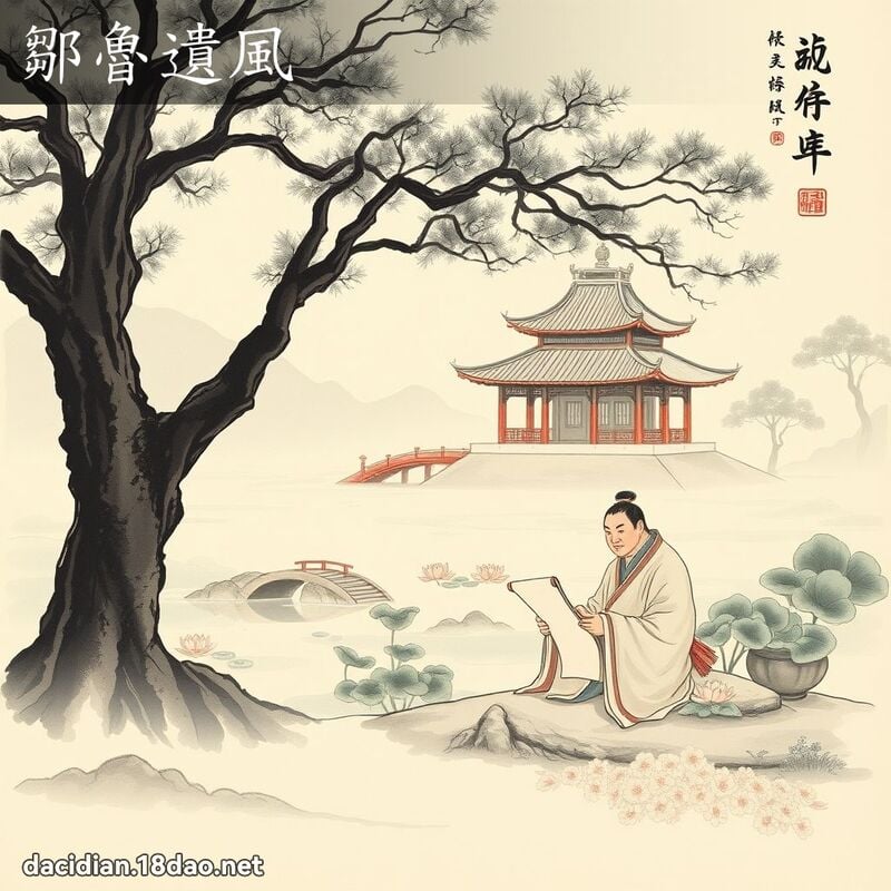 鄒魯遺風 配图