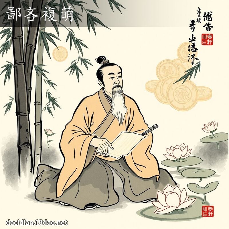鄙吝複萌 配图