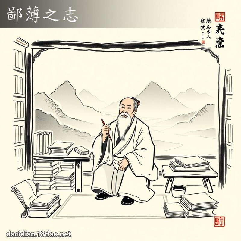 鄙薄之志 配图