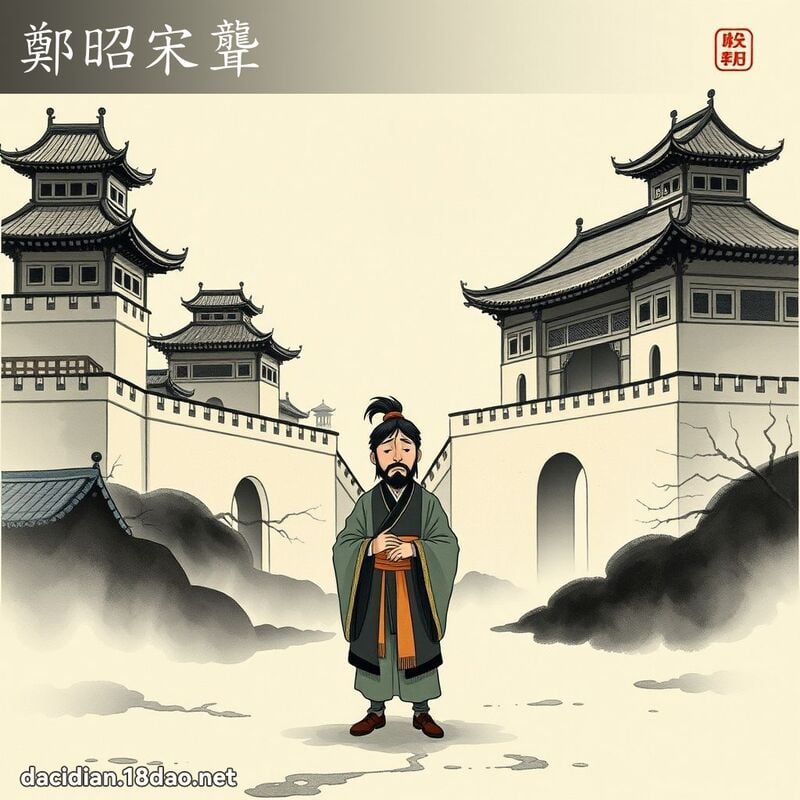 鄭昭宋聾 配图