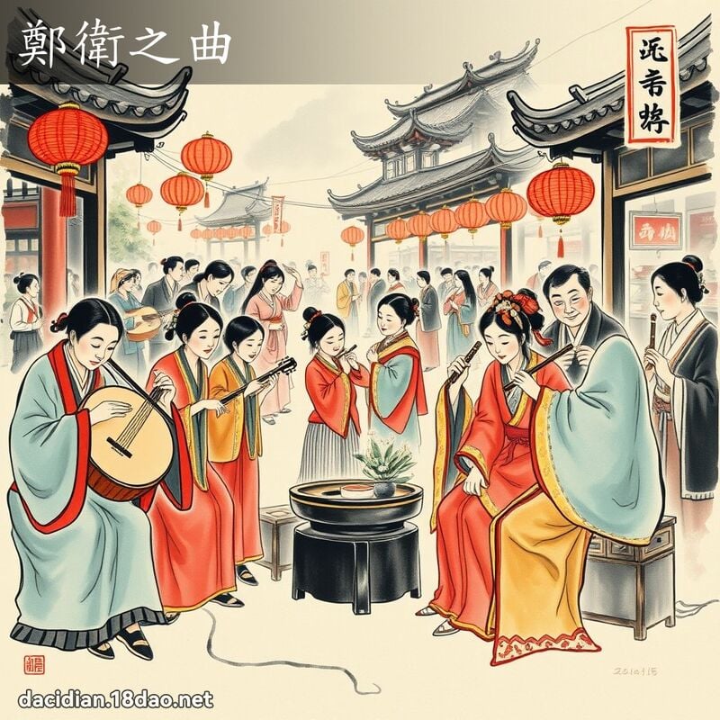 鄭衛之曲 配图