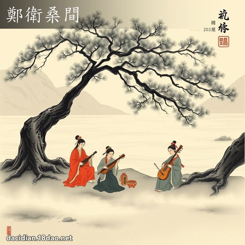 鄭衛桑間 配图