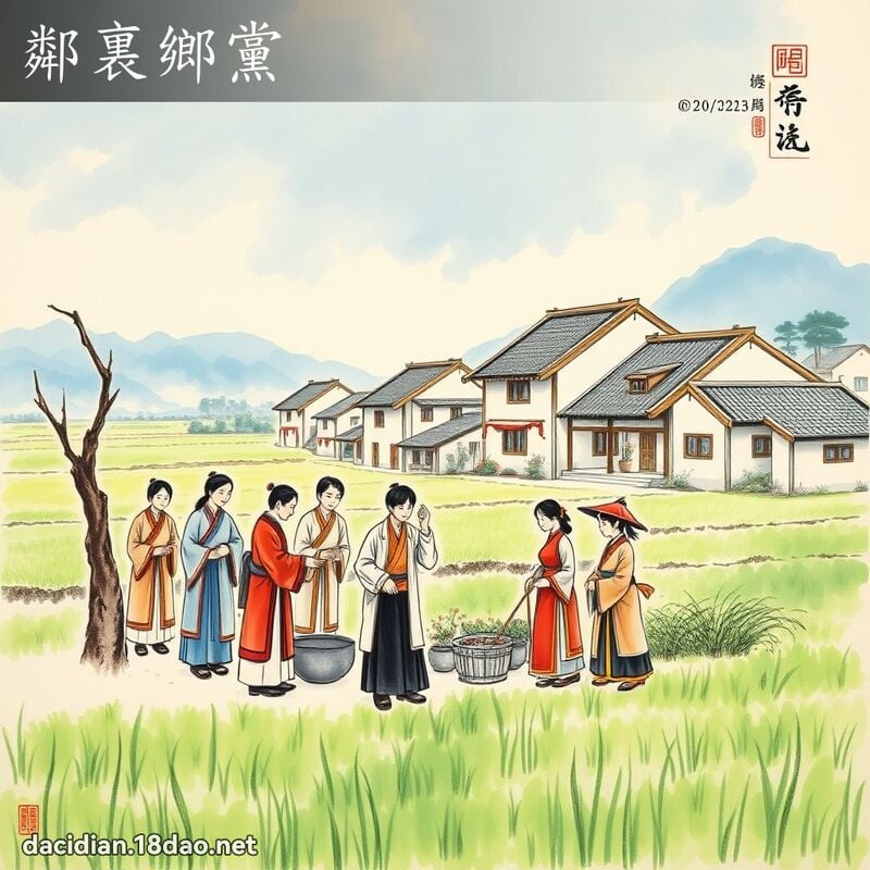 鄰裏鄉黨 配图