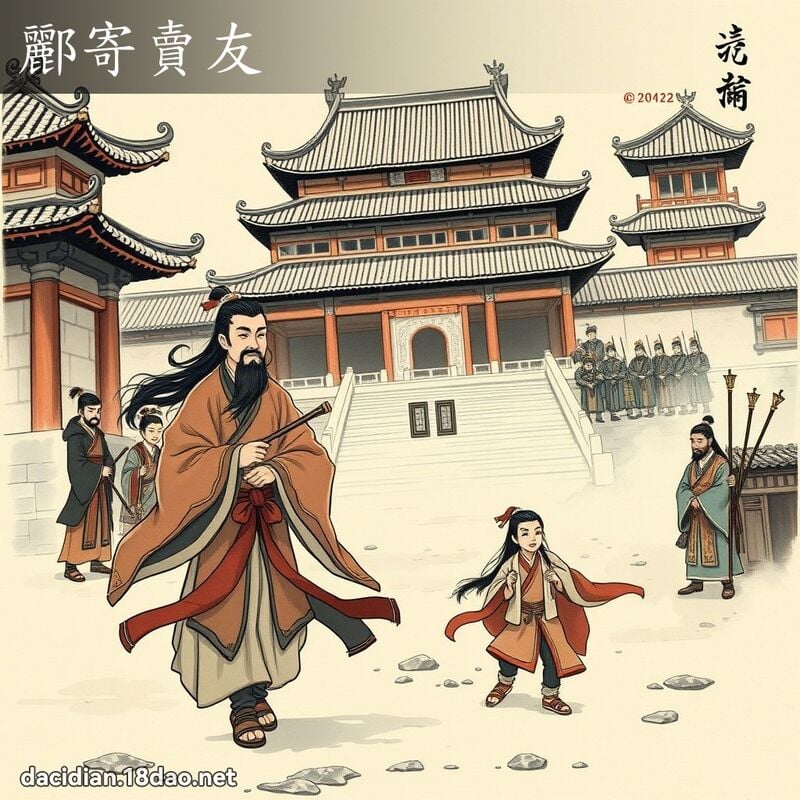 酈寄賣友 配图