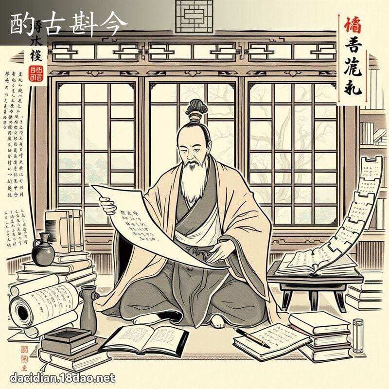 酌古斟今 配图