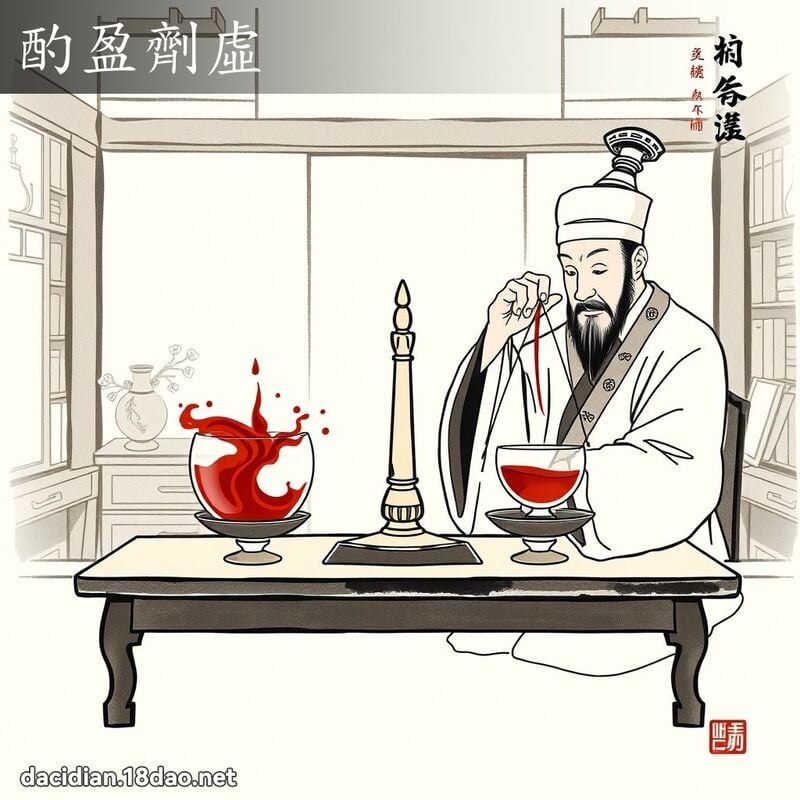 酌盈劑虛 配图