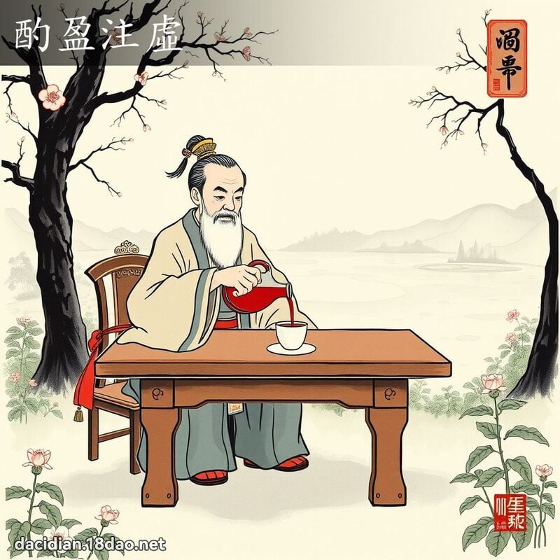 酌盈注虛 配图