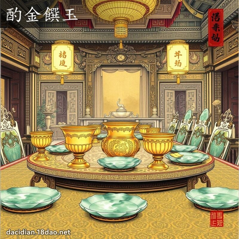 酌金饌玉 配图