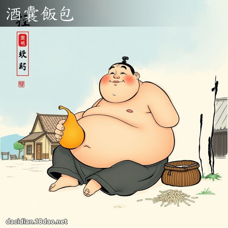 酒囊飯包 配图