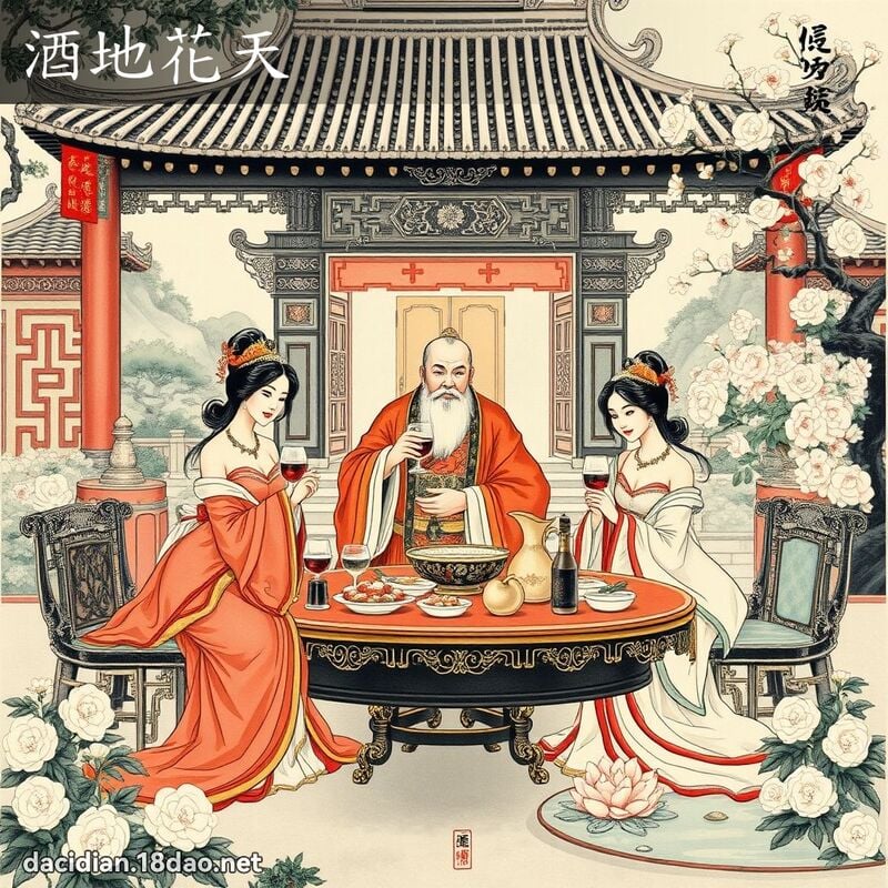 酒地花天 配图
