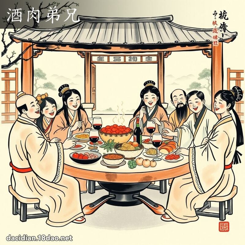 酒肉弟兄 配图