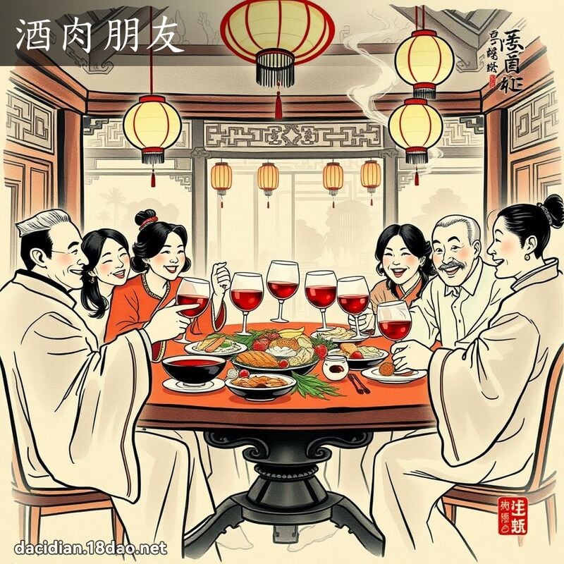 酒肉朋友 配图