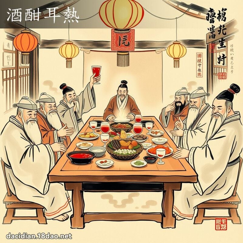 酒酣耳熱 配图