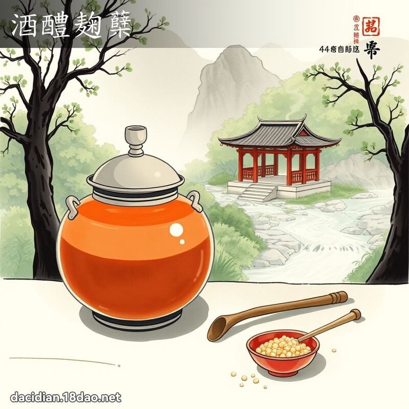 酒醴麹蘖 配图