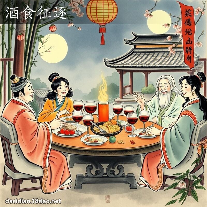 酒食征逐 配图