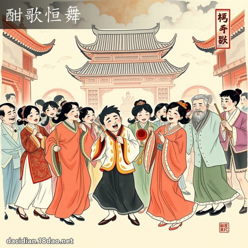 酣歌恒舞 配图