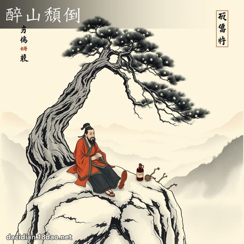 醉山頹倒 配图