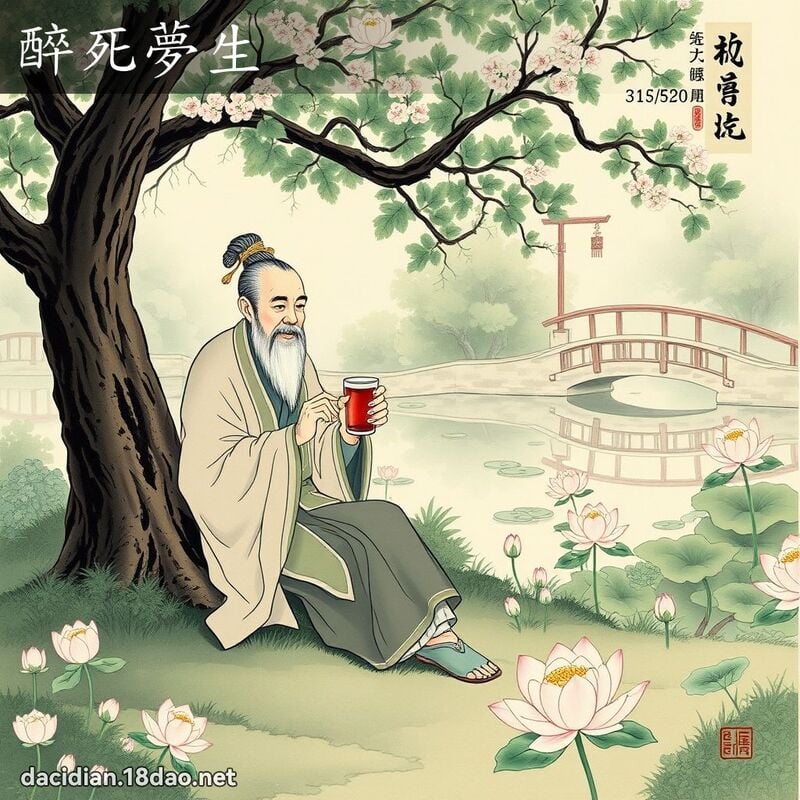 醉死夢生 配图