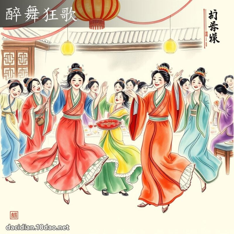 醉舞狂歌 配图