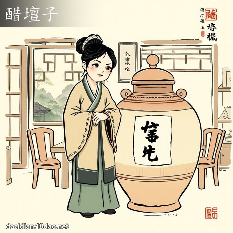 醋壇子 配图