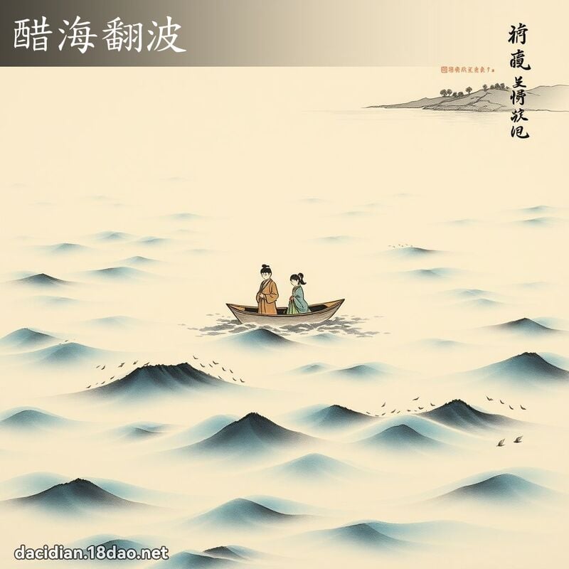 醋海翻波 配图