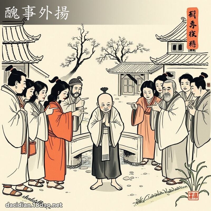 醜事外揚 配图