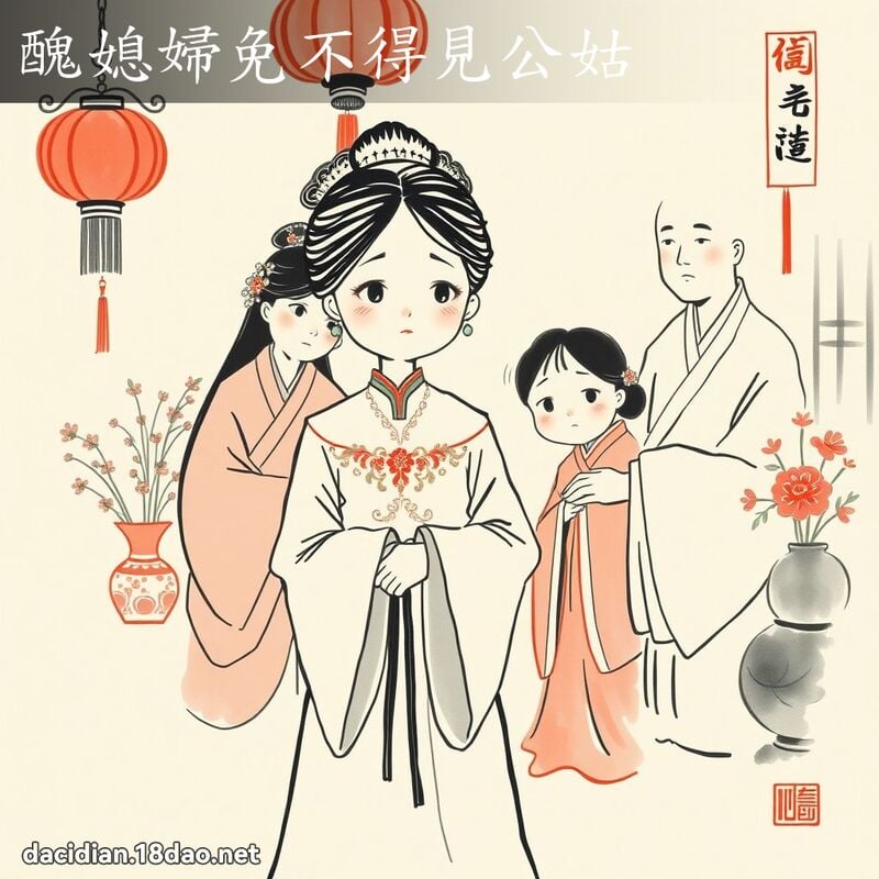 醜媳婦免不得見公姑 配图