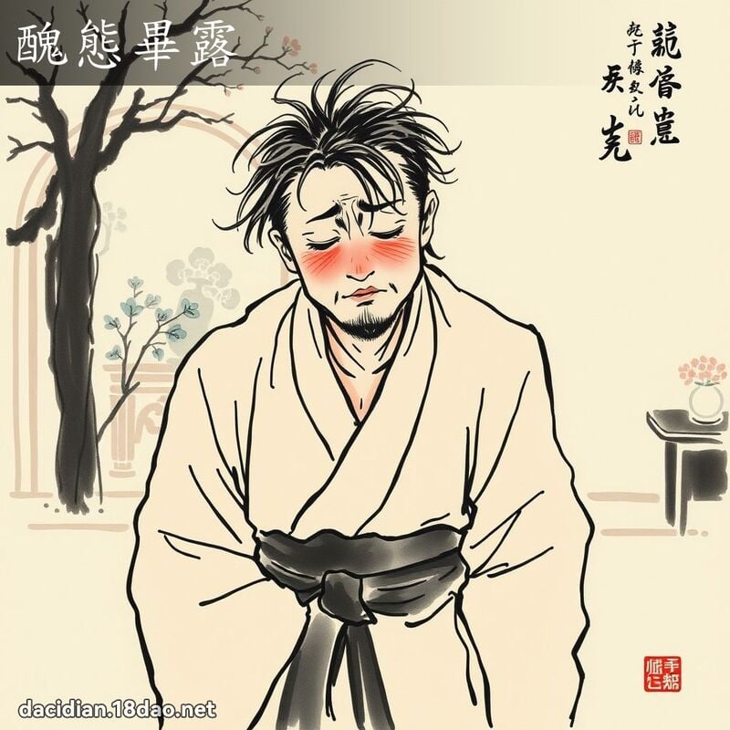 醜態畢露 配图