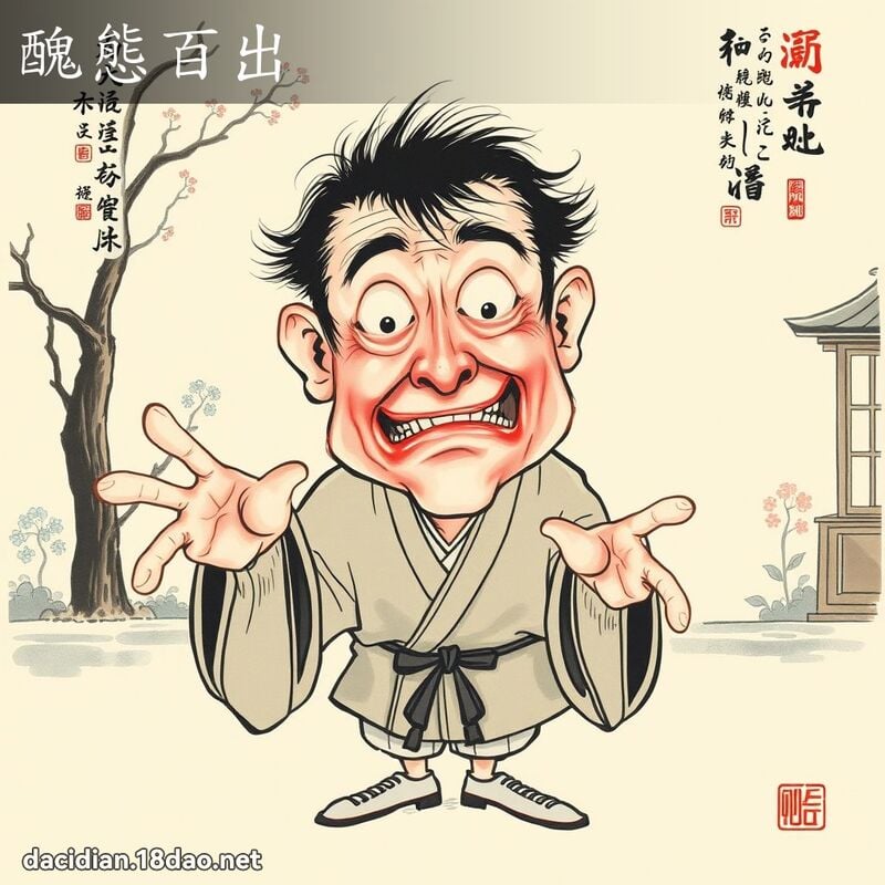 醜態百出 配图