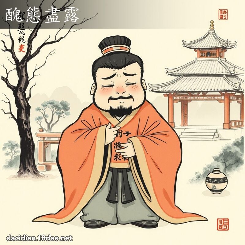 醜態盡露 配图