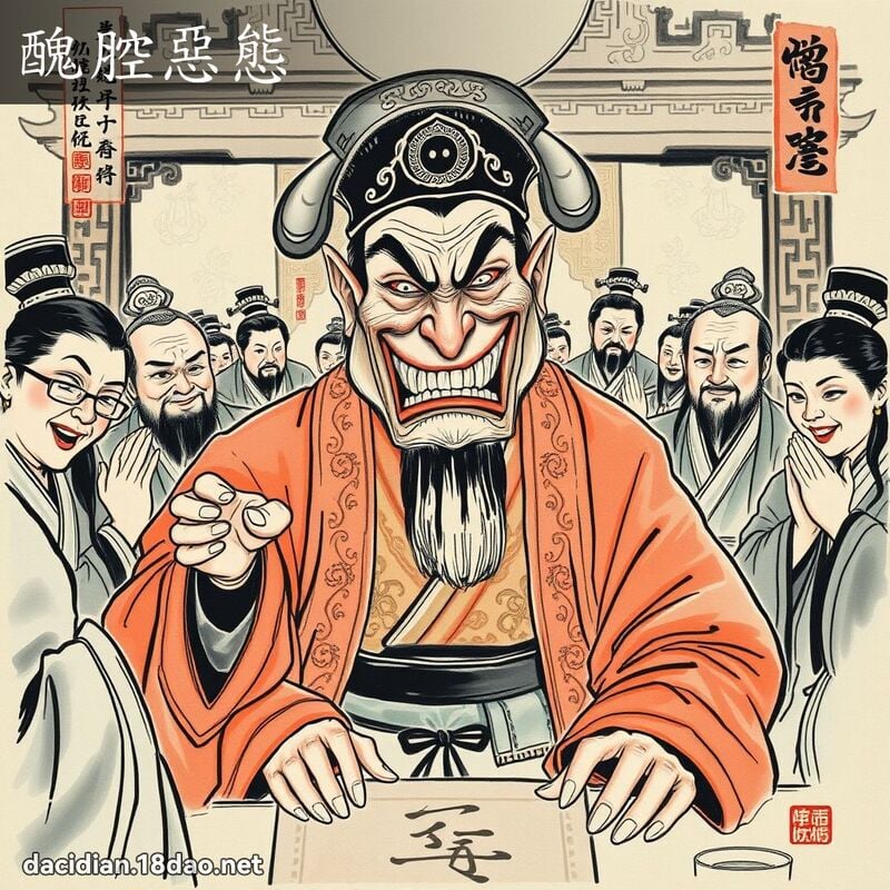 醜腔惡態 配图