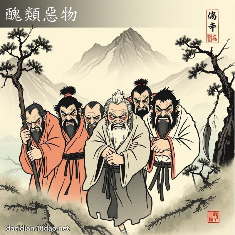 醜類惡物 配图