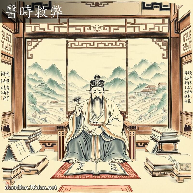醫時救弊 配图